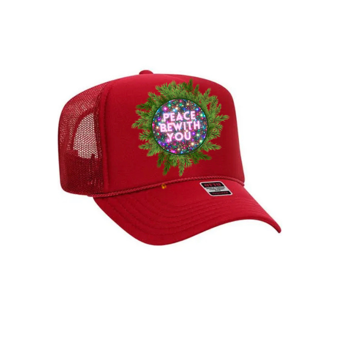 Peace Be With You - Red Trucker